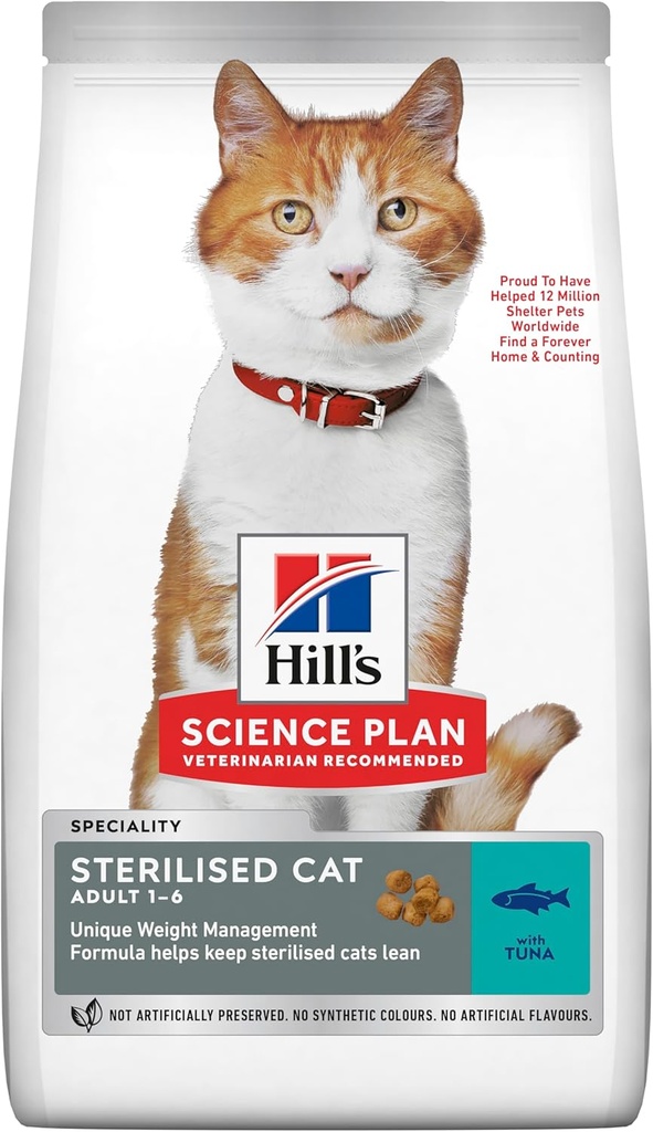 Hill's Science Plan Feline Adult - Sterilised - Tuna 