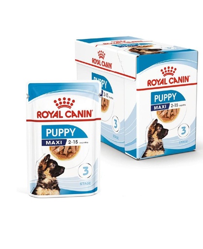 [9003579008447] Royal Canin Maxi Puppy - Pouches 140g (10 Pouch)