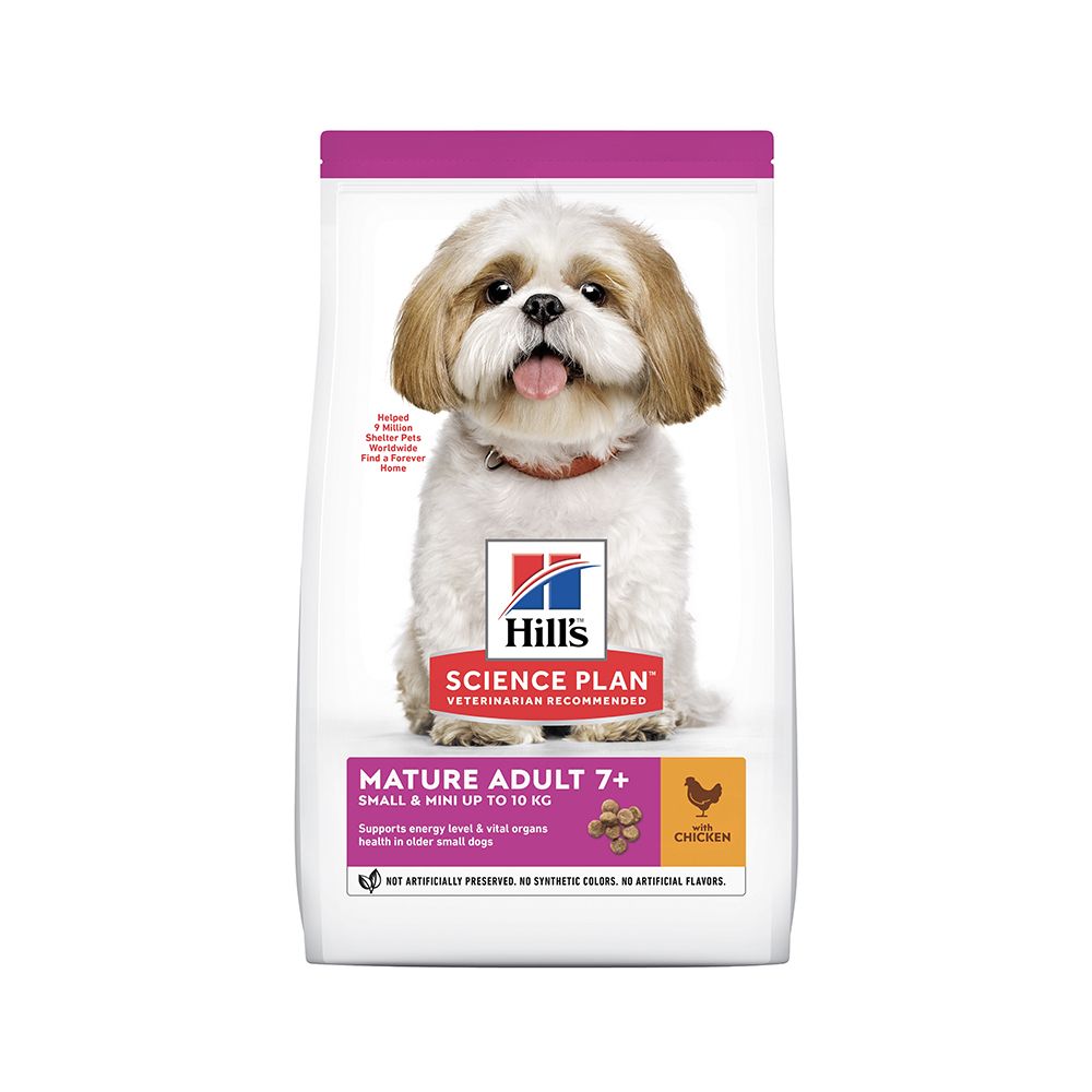 Hill's Science Plan Canine Adult - Small & Mini - Mature 7+ - Chicken