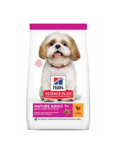 Hill's Science Plan Canine Adult - Small & Mini - Mature 7+ - Chicken