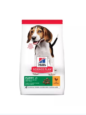 [052742926308] Hill's Science Plan Canine Puppy - Medium - Chicken (12 kg)