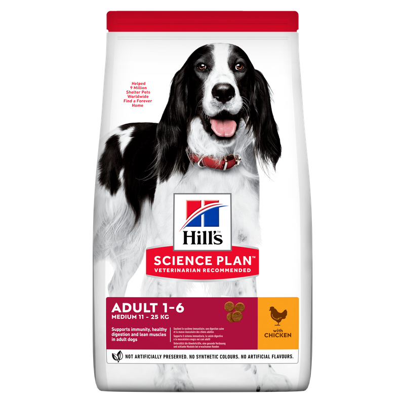 Hill's Science Plan Canine Adult - Medium - Chicken