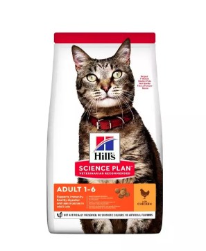 [052742629100] Hill's Science Plan Feline Adult - Chicken (15 kg)
