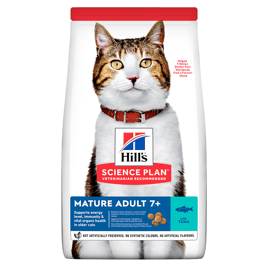 Hill's Science Plan Feline Adult - Tuna - Mature 7+