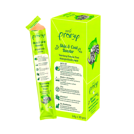 Pramy Cat Treat Tuna with Scallop for Skin and Coat 14g