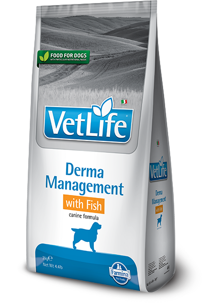 [8010276040534] Farmina VetLife Canine - Derma Management with Fish (٢  كيلوجرام)
