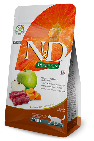 [8010276035363] Farmina N&D Pumpkin Feline - Venison & Apple (300 gm)