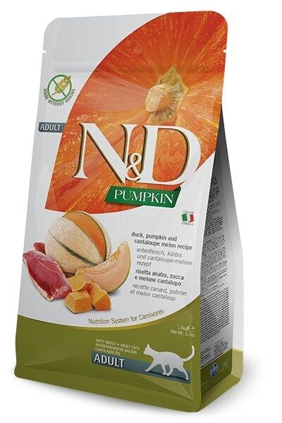 [8010276035356] Farmina N&D Pumpkin Feline - Duck & Cantaloupe Melon (300 gm)