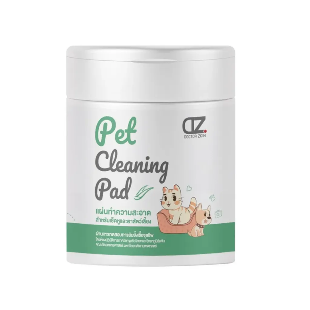 [8857129514015] Dr. Zkin Pet Cleaning Pad 100 Sheets - 170g