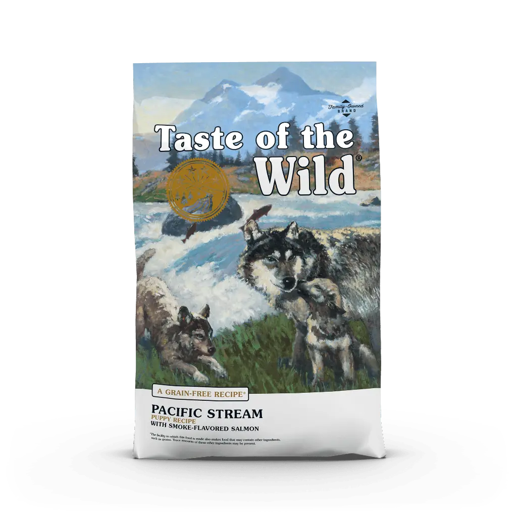 Taste of the Wild Pacific Stream Puppy Recipe Canine Dry Food