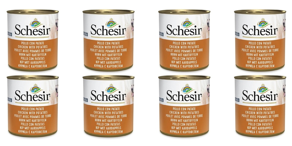 Schesir Can for Dog Chicken With Potatoes In Jelly 285g