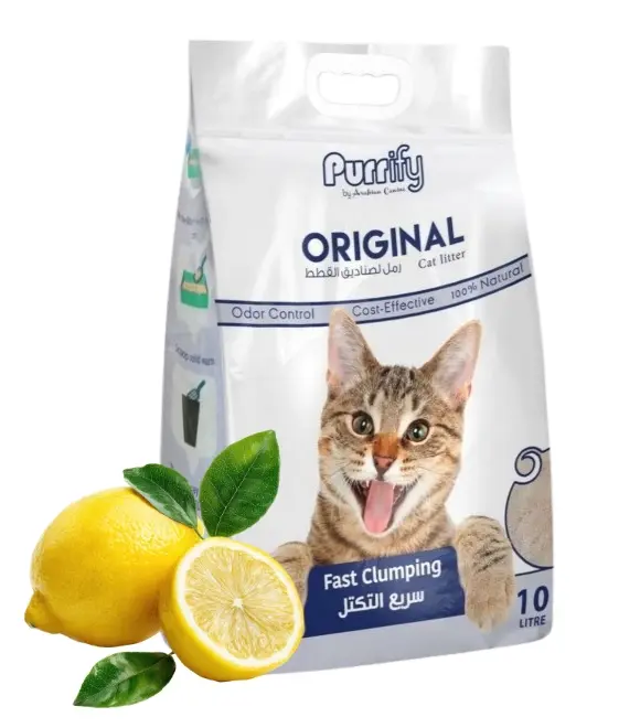 Purrify Original Cat Litter - 10 Liter - Lemon 