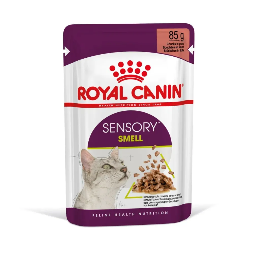 Royal Canin Pouch Sensory Smell Chunks Gravy Formula for Cat 85g 