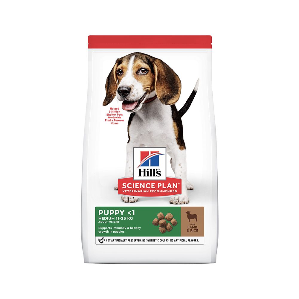 Hill's Science Plan Canine Puppy - Medium - Lamb 