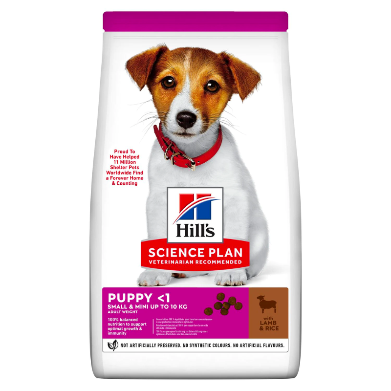 Hill's Science Plan Canine Puppy - Small & Mini - Lamb