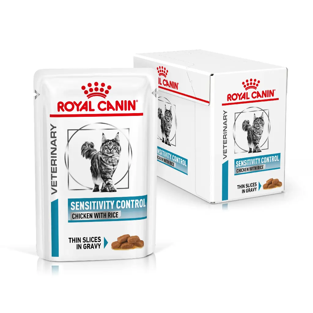 Royal Canin Feline Veterinary Sensitivity Control Gravy Formula For Adult Cat – 85g
