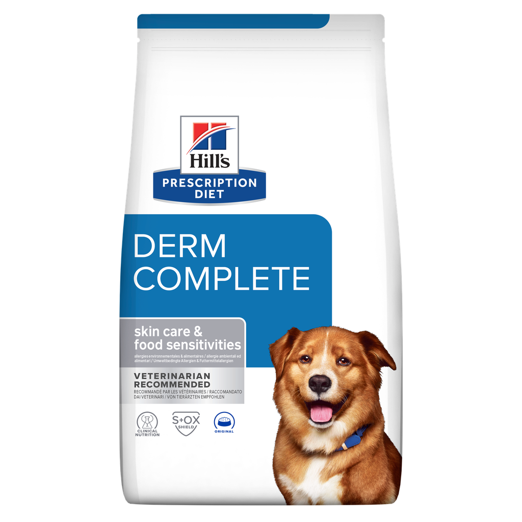 Hill’s Prescription Diet Canine Derm Complete Dry Food 3 kg