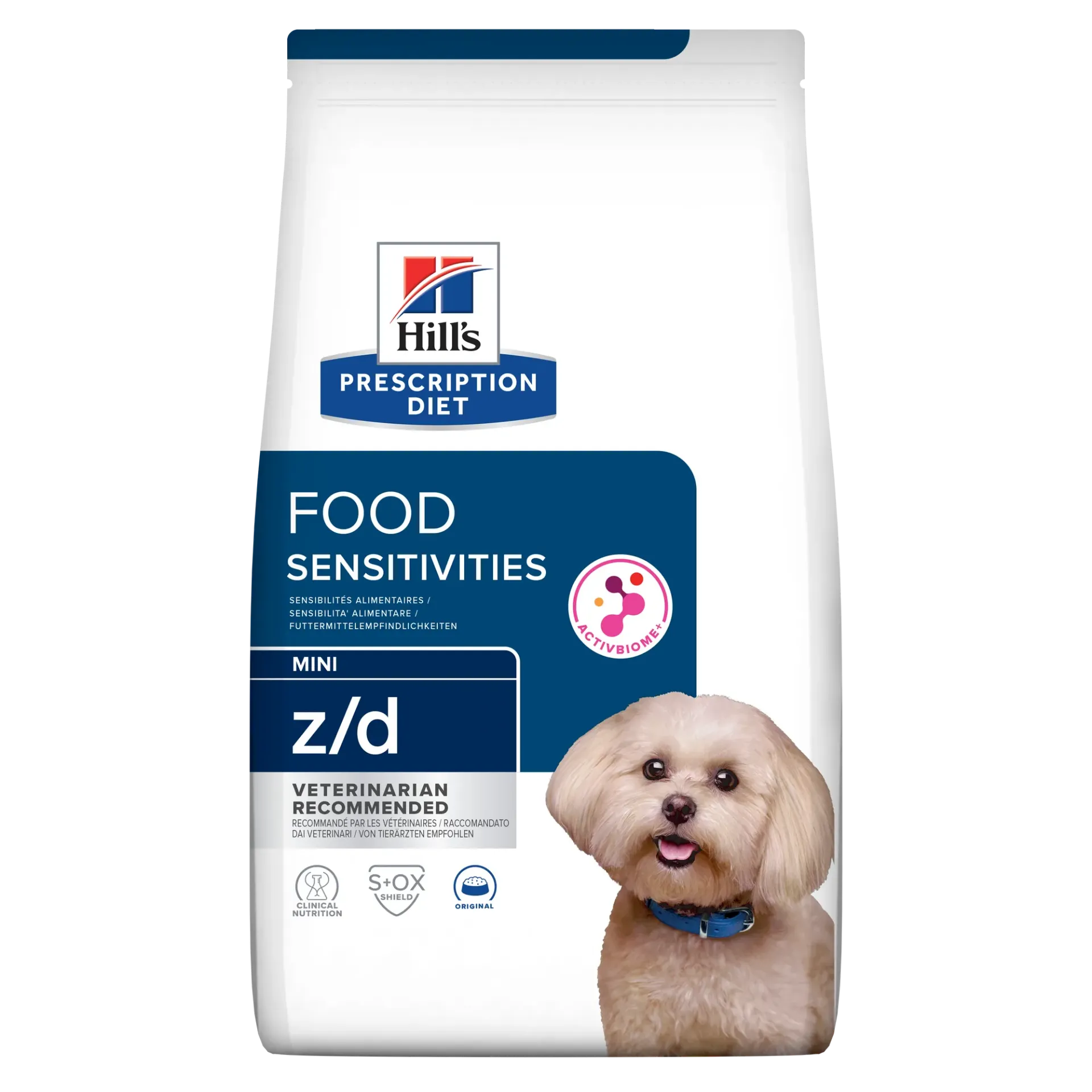 Hill’s Prescription Diet Canine z/d Food Sensitivities Dry Food 1 kg