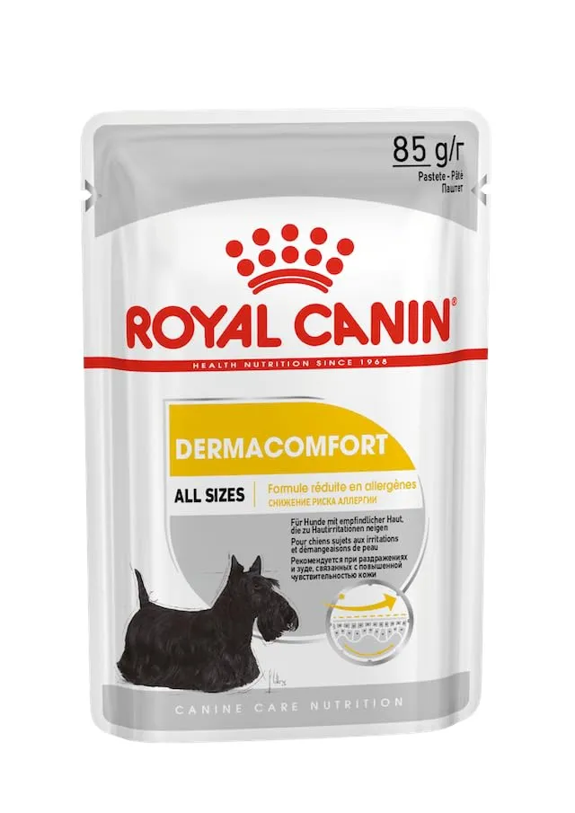 [9003579008829] Royal Canin Dog Pouches Dermacomfort Care 85g (1  عبوة)