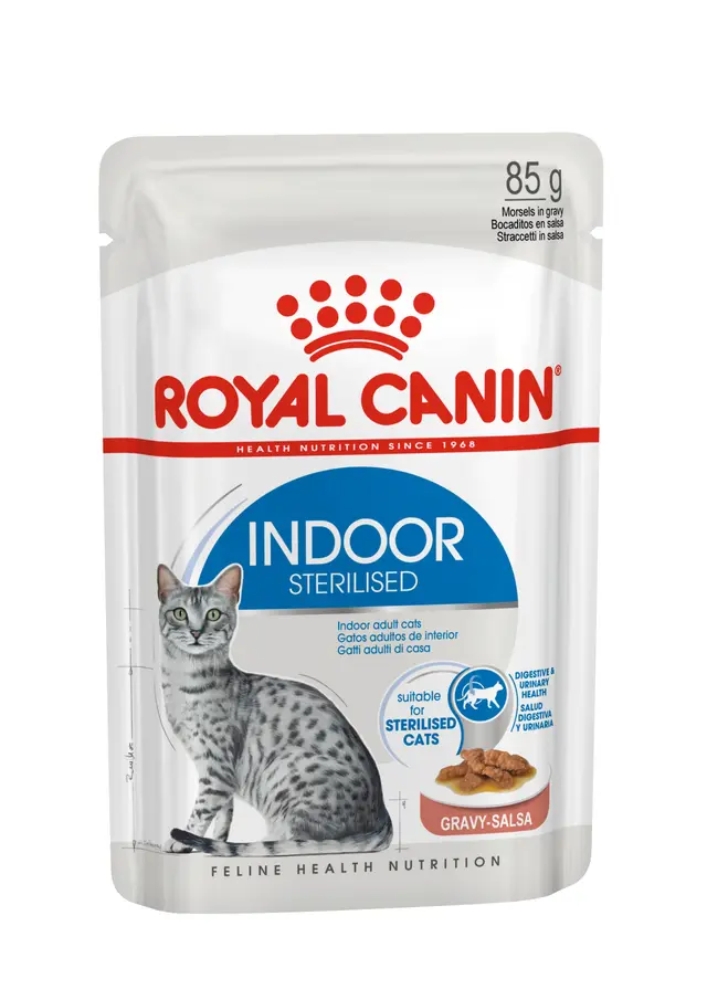 [9003579014059] Royal Canin Feline Indoor Sterilized 7+ - Pouches 85g (1  عبوة)