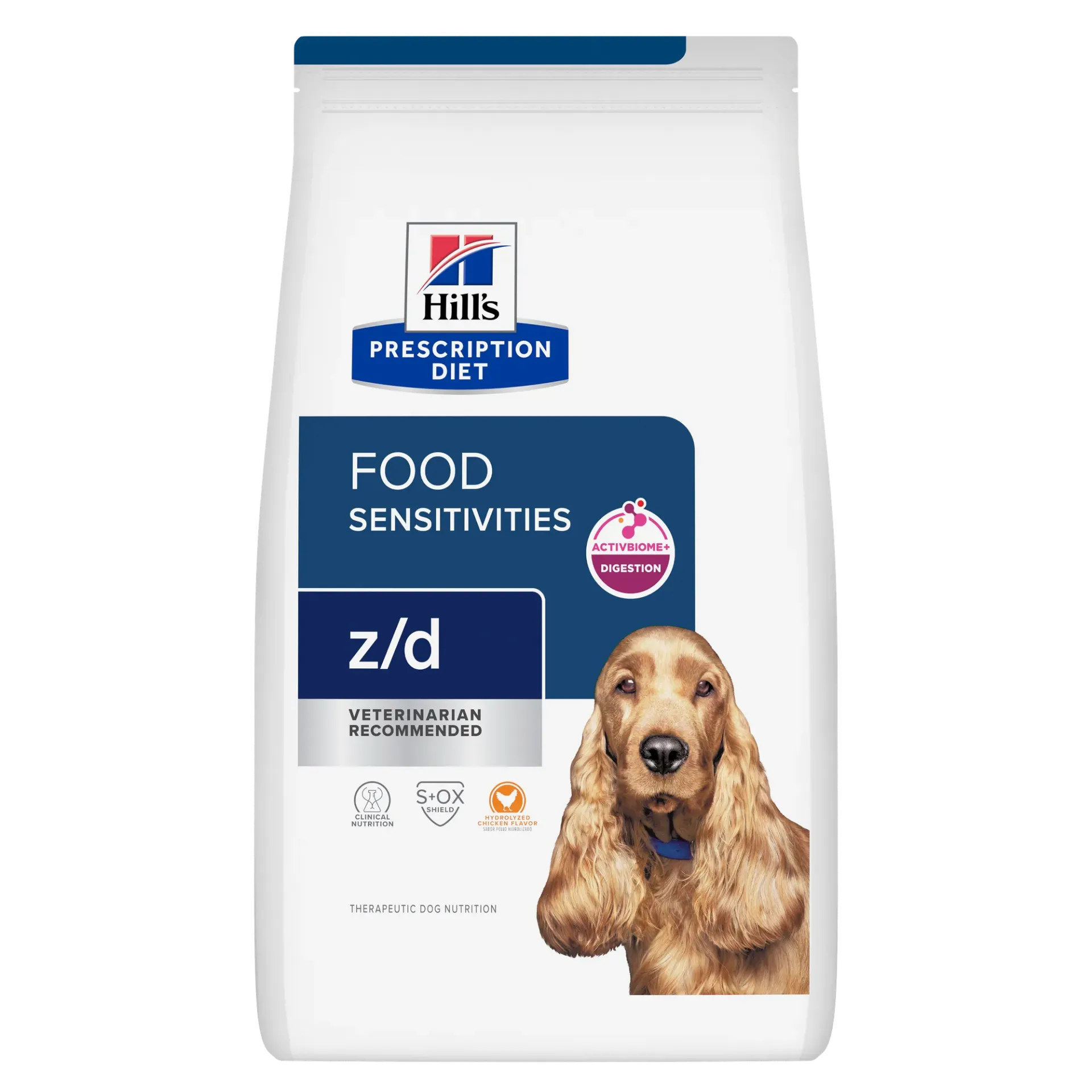 Hill’s Prescription Diet Canine z/d Food Sensitivities Biome Dog Food for Food Sensitivities 3kg