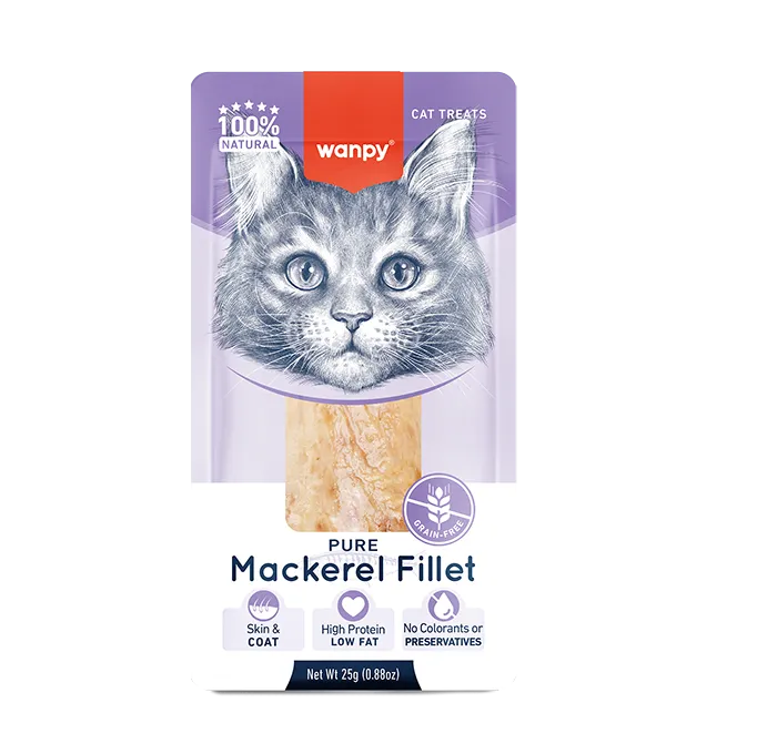 Wanpy Pure Fillet – Mackerel – 25g