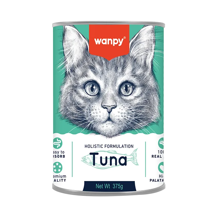 Wanpy Holistic Formulation Cat Can – Tuna 375g