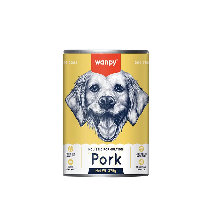 Wanpy Holistic Formulation Dog Can - Pork 375g