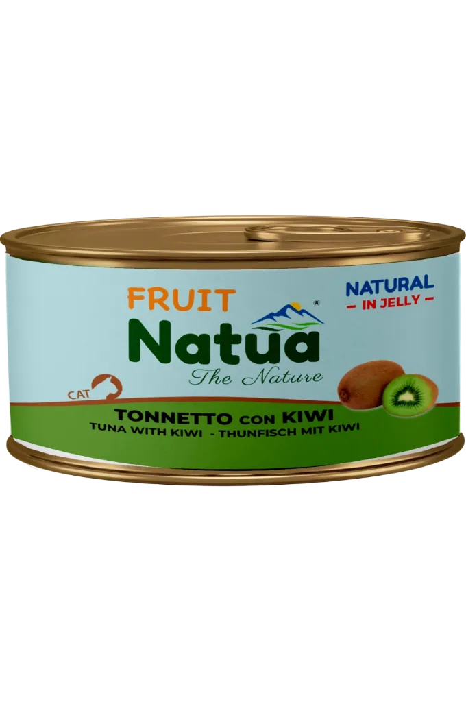 Natua Can for Cat Tuna with Kiwi In Jelly 85g
