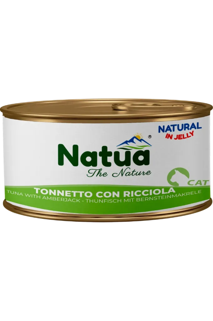Natua Can for Cat Tuna with Yellow Tail In Jelly 85g