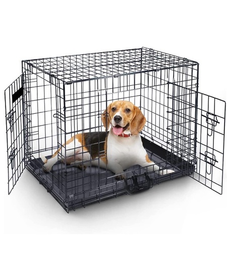 [7467227235609] Almacenes Tiburon Pet Crate  - 36X22.4X25Inch