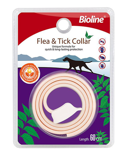 [6970117124477] Bioline Margosa Extract Flea & Tick Collar For Dogs 60CM