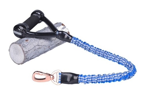 Dogness Anti Shock Elastic Leash Blue