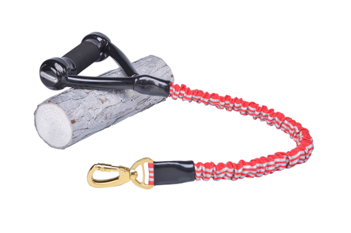 Dogness Anti Shock Elastic Leash Red