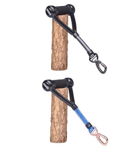 [6949111730540] Dogness Anti Shock Elastic Leash S 2cmx25cm Black