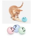 Dogness Cat Rolling Ball Green,Blue,Pink 3 Pack