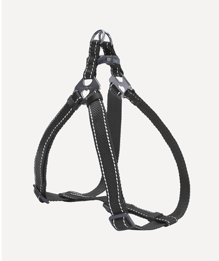 Dogness Challenger Herringbone Webbing Harness Black