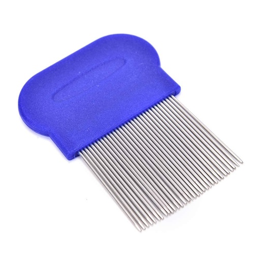 [0123456700290] Essential Grooming Tools Lice Comb, Long Needle
