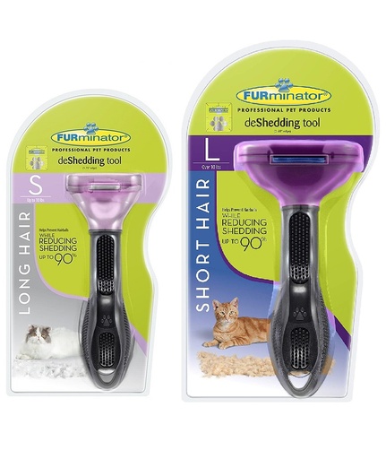FURminator deShedding Tool for Long Hair Cats