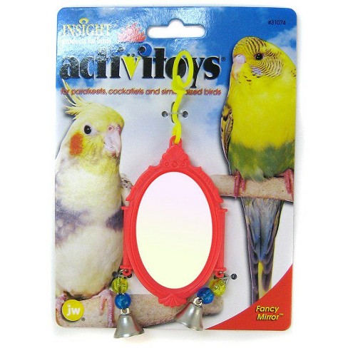 [618940310747] JWPet  TOY BIRD FANCY MIRROR S/M