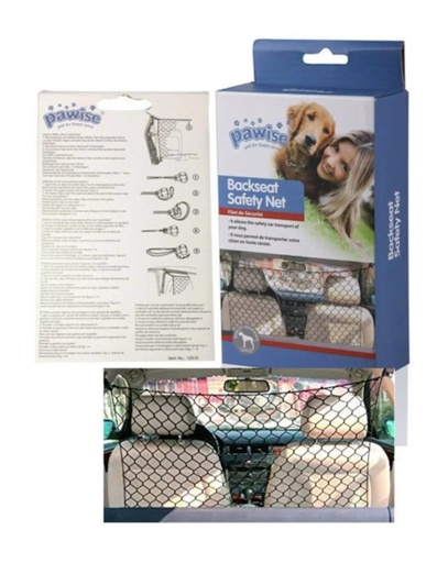 [8886467525155] Pawise Car Back Seat Safety Net
