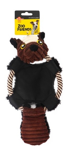 [5206819425330] Pet Interest Zoo Friends Jiggly Puff Rabbit Coffee and Black