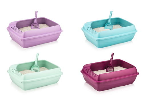 Pets.Love.Earth Cat Litter Tray with strainer 37.5X49.5X17.5cm