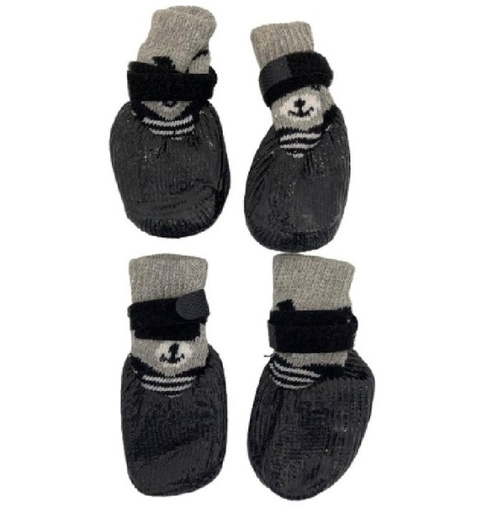 Pets.Love.Earth Dog Waterproof Socks Black