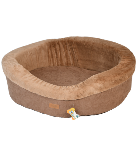 [8682250511523] Pets.Love.Earth Donut Series Large Camel Brown