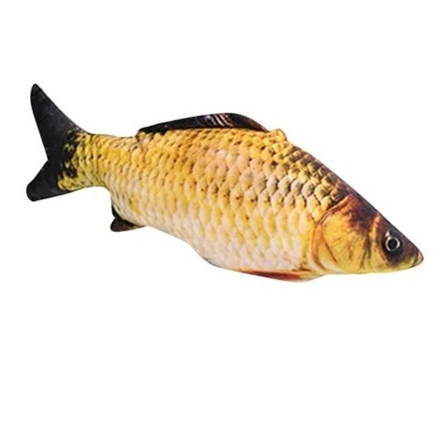 [635934610584] Pets.Love.Earth Medium Crucian Carp Cat Toy