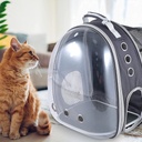 Pets.Love.Earth Pet backpack Transparent and Black,Silver,Blue,Grey