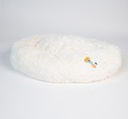 Pets.Love.Earth Ponchik Circle Bed White