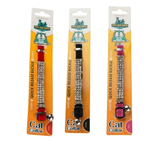 طوق QR بلوري للقطط من بت لوف إيرث