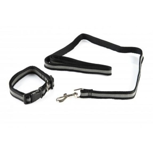 [6084001390173] Pets.Love.Earth Reflective Collar and Lead